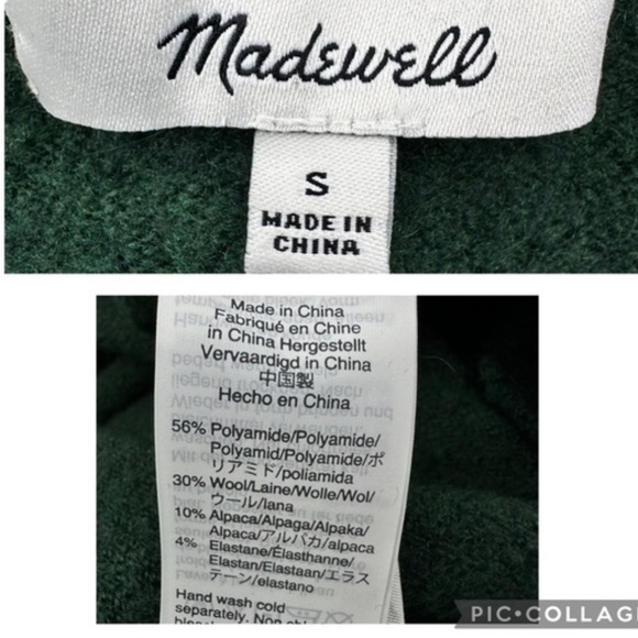 Bundle 3 Cashmere and 1 Alpaca Blend FLAWED Sweaters Crafters Upcycling DIY - Picture 9 of 16